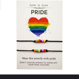 🌈🌈Cute set of 2 PRIDE bracelets 🌈🌈